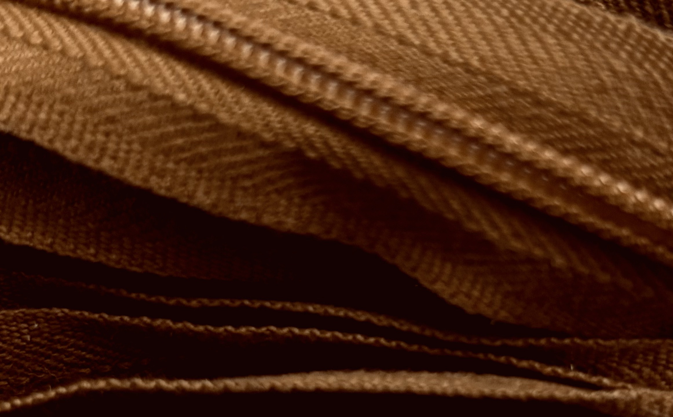 Nylon Zip 20cms/ 8" Trebla TAN - Click Image to Close