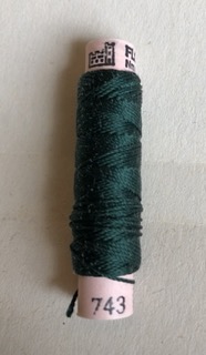1 reel Zwicky Silk Buttonhole Twist 10m COL 743